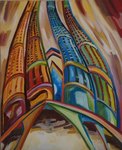 Sagrad Familia, fa&ccedil;ade de la nativit&eacute; 75 x 60 2016