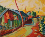 Saint-Trojan, les cabanes 65 x54 ( non disponible ) 2017