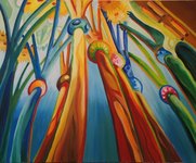 Sagrada, les piliers 75 x 60 ( non disponible ) 2016